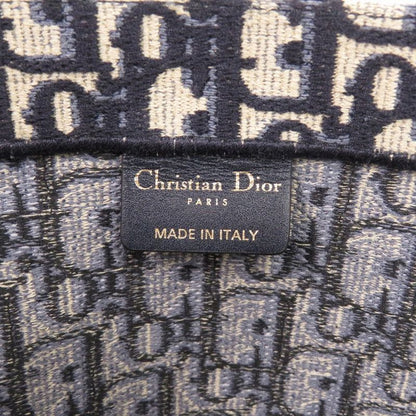 Christian Dior Book Tote Large Oblique M1286zritx Canvas Navy Tote Bag 0095