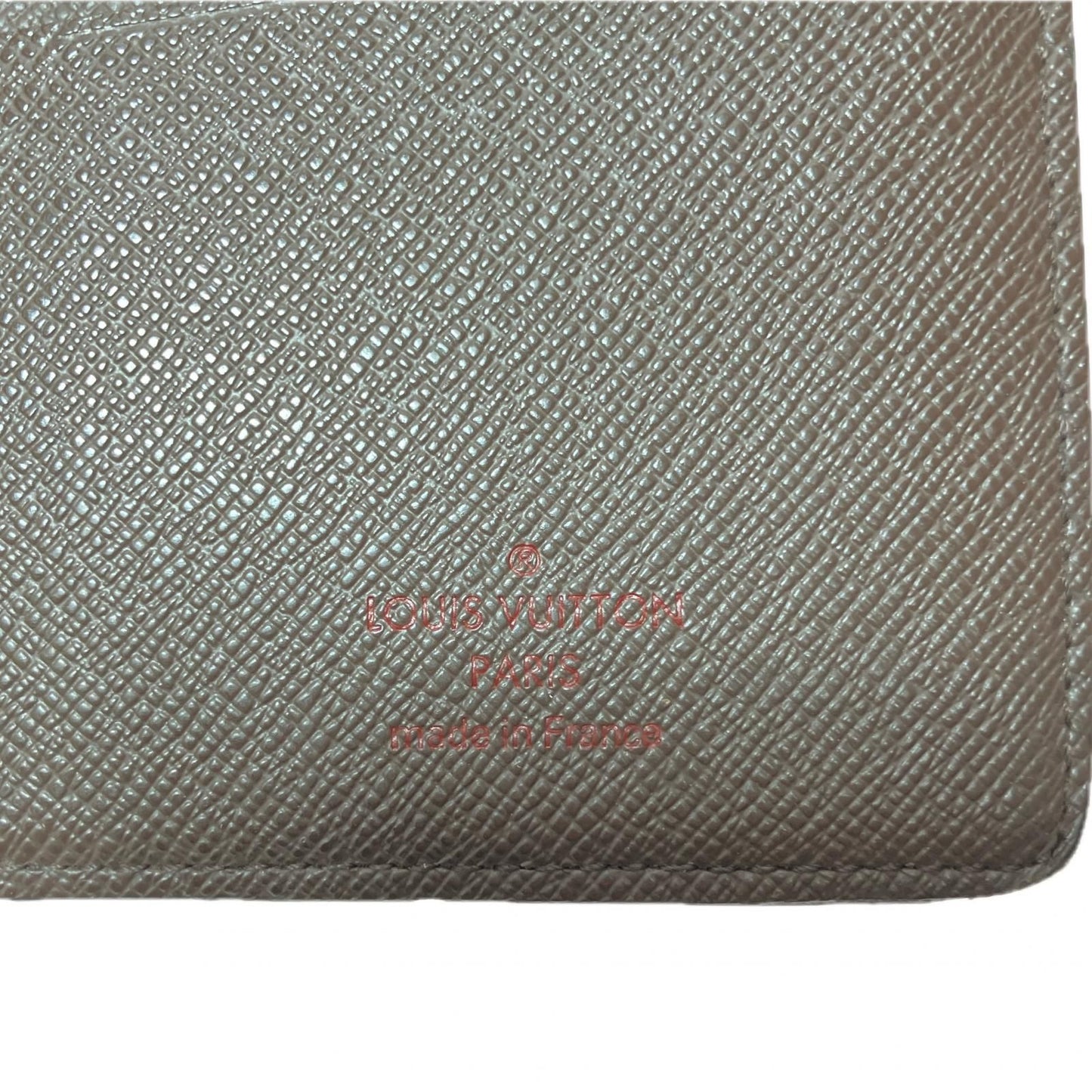 Louis Vuitton Men's Bifold Long Wallet Damier Portefeuille Long Coin Purse