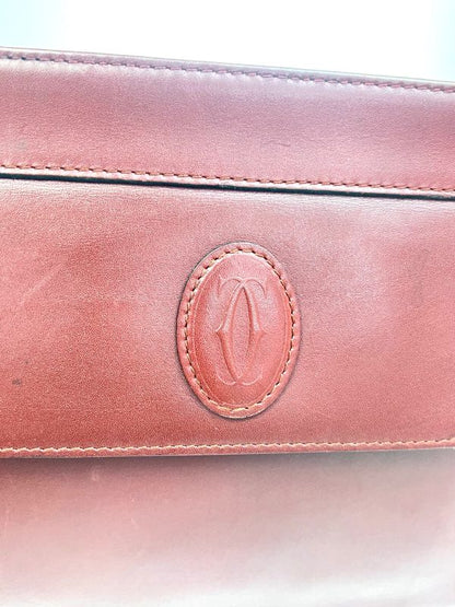 Cartier Clutch Bag Must Line Bordeaux 08bs290