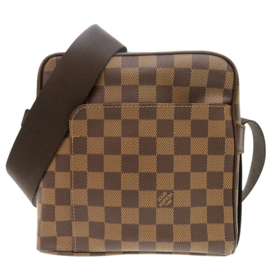 Louis Vuitton Olaf PM Damier Canvas Ebene Shoulder Bag 1227