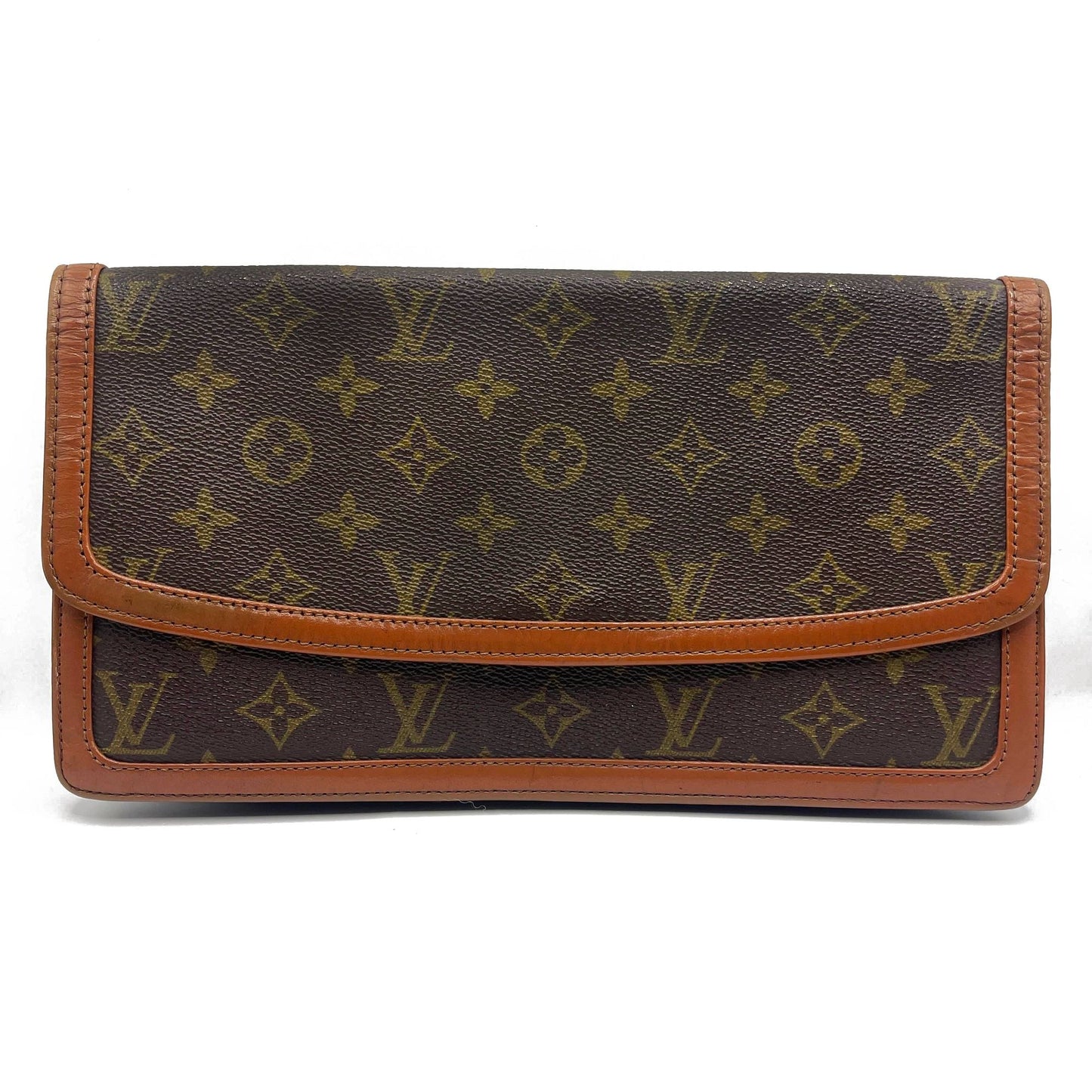 Louis Vuitton Monogram Clutch Pochette Dame GM Purse Vintage 1983