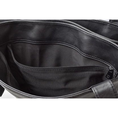 Chanel Tote A4 Lamb Leather Black — view 3