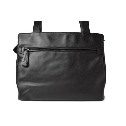 Chanel Tote A4 Lamb Leather Black — view 9