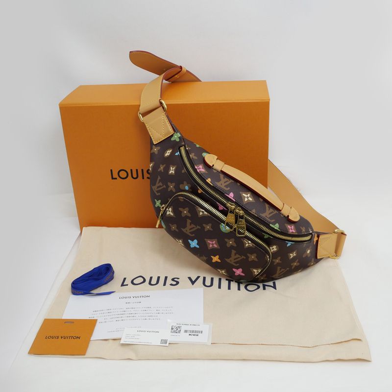 Louis Vuitton Monogram Kuragi Rush Bum Bag M24858 Brown Shoulder Body