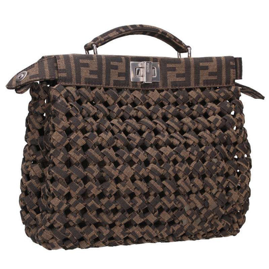 Fendi 7va530 Icy You Mini Zucca Pattern Handbag Men's