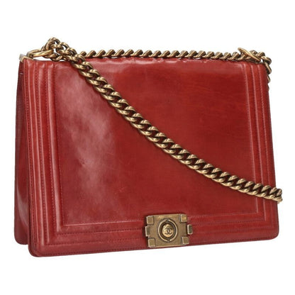 Chanel Beautiful 30 Logo Calfskin Chain Shoulder Bag
