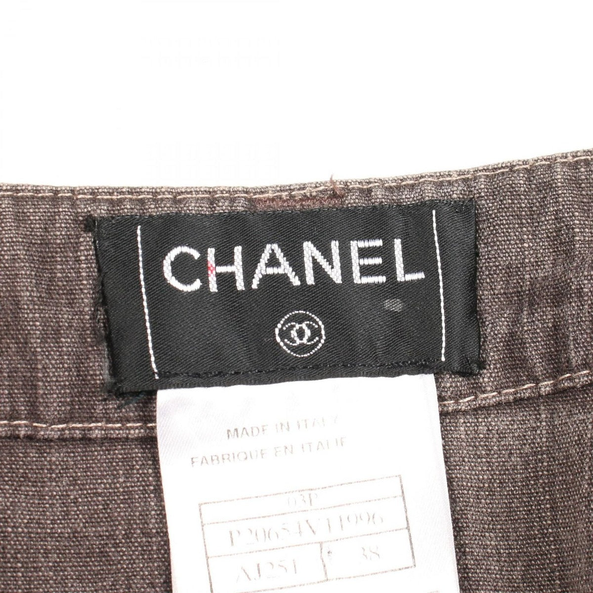 Chanel Denim Pants Cotton — view 3
