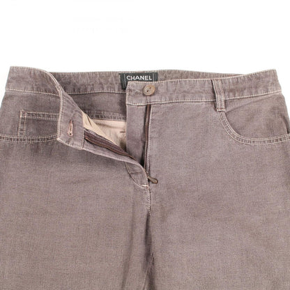 Chanel Denim Pants Cotton — view 6