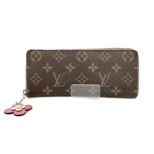 Louis Vuitton Monogram Portefeuille Clemence Round Zipper Long Wallet