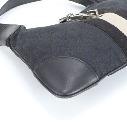 Gucci GG Canvas Jackie Leather Shoulder Bag Shoulder One Shoulder 001-4057 Tote