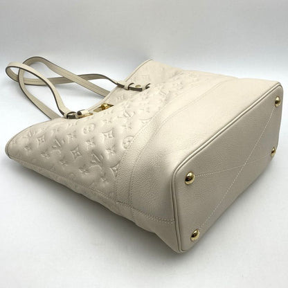 Louis Vuitton Citadines PM M40554 Handbag Tote Monogram Empreinte White Women