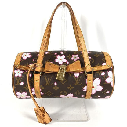 Louis Vuitton Handbag Papillon Monogram Cherry Canvas Brown