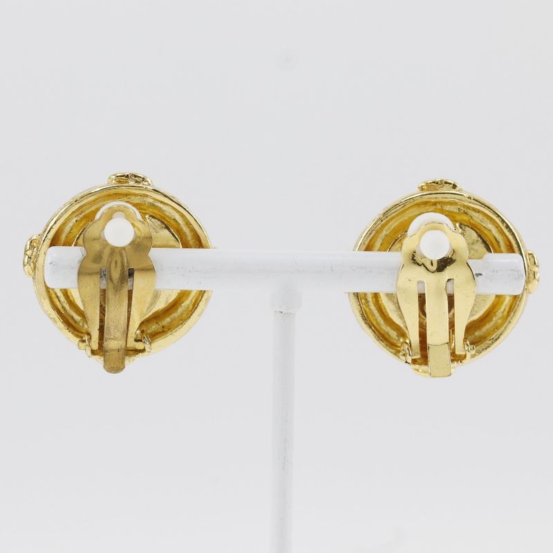 Chanel Gold Plated Ladies 20.3g Earrings