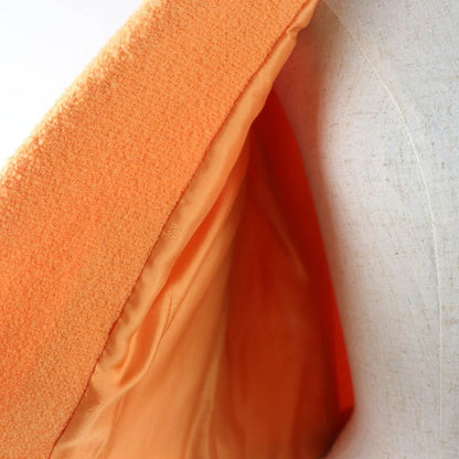 CHANEL Vintage 96P P06565v04632 Wool Nylon Coco Mark Button Tweed Tailored