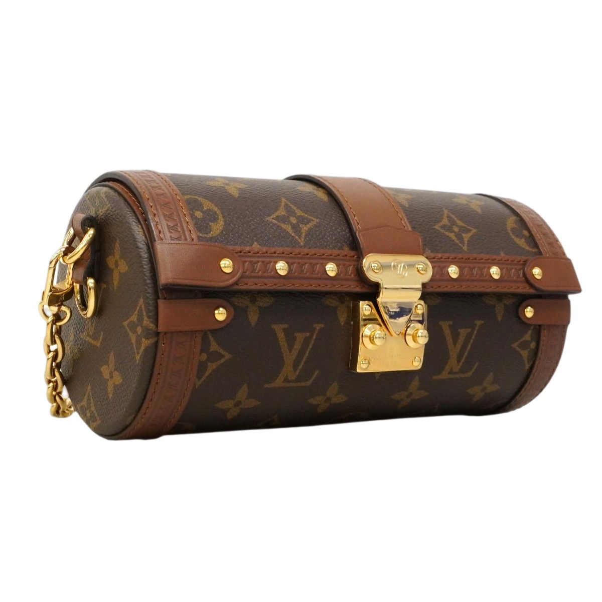 Louis Vuitton Handbag Monogram Papillon Trunk Brown 2-Way — view 2
