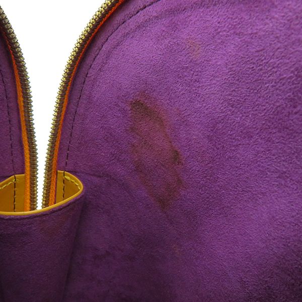 Louis Vuitton 2way Bag Alma Epi Leather Tassili Yellow Gold Hardware Yellow