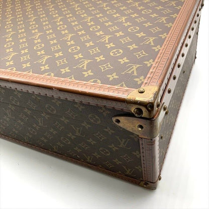 Louis Vuitton Monogram Alzer 65 Vintage Trunk Case 