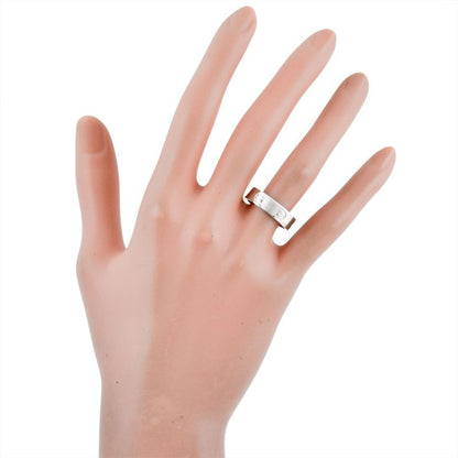 Cartier Love Ring #56 18K White Gold 72g Whey Togo Old LOVE