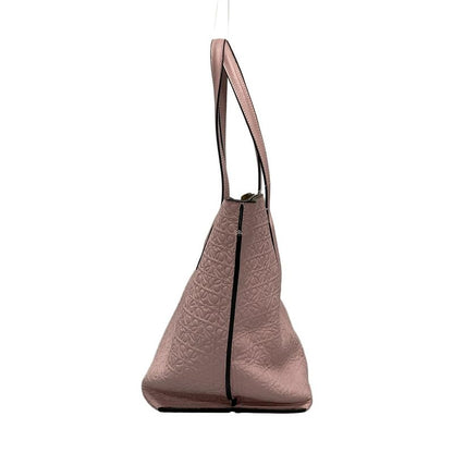 Loewe Tote Bag T Shopper Bag/repeat Light Pink Leather