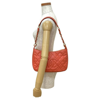Chanel Chanel Quilted Caviar Leather Semi-one Shoulder Bag Handbag