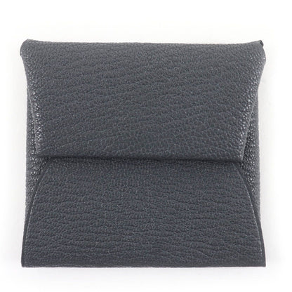 Hermes Bastia Verso Chevre Grimisty Noir Black Coin Case