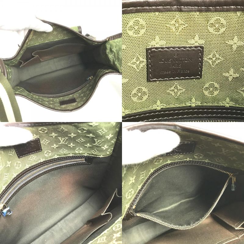 Louis Vuitton Shoulder Bag Buzas Marie Kate M92322 Monogram Mini Canvas Khaki