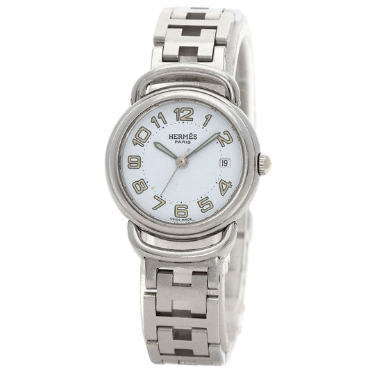 Hermes Pullman Watch SS