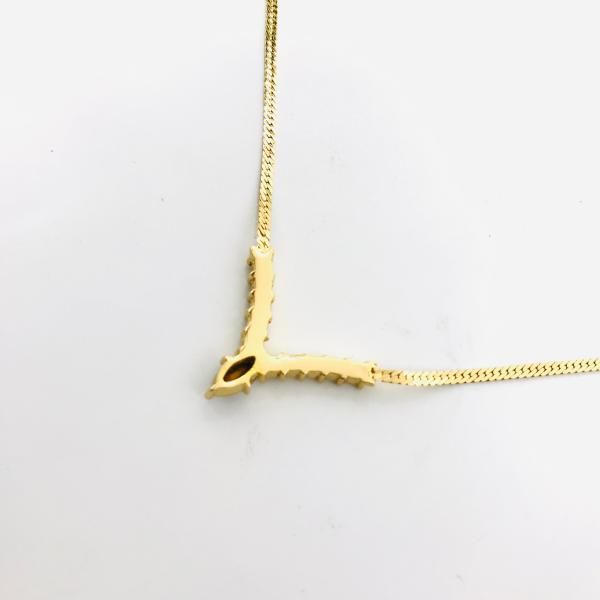 Dior Stone Necklace Gold