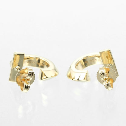 Tiffany & Co T One Hoop 18K Yellow Gold Ladies 8.1g Earrings