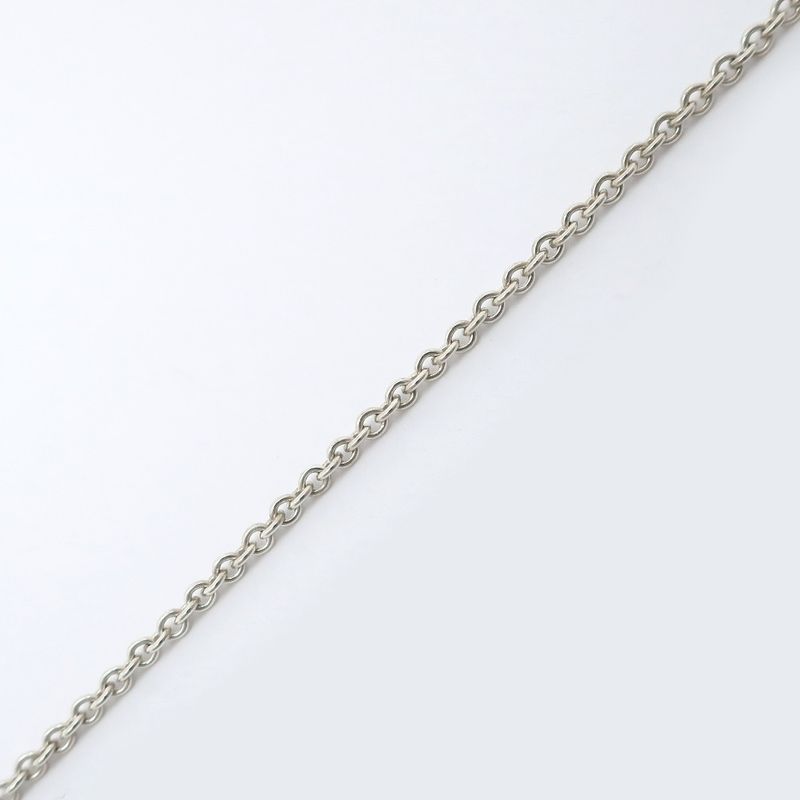 Tiffany & Co Open Heart Elsa Peretti 925 Silver Ladies 4.7g Necklace