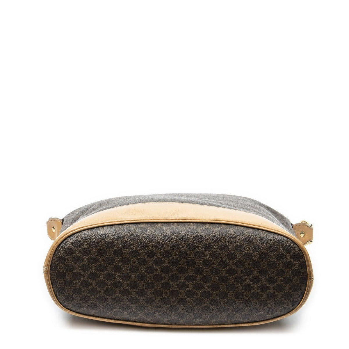 Celine Zip Messenger Brown Light Macadam Canvas Brown. — view 6