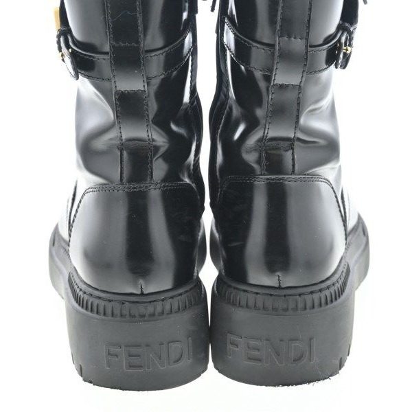 Fendi Boots Black — view 6