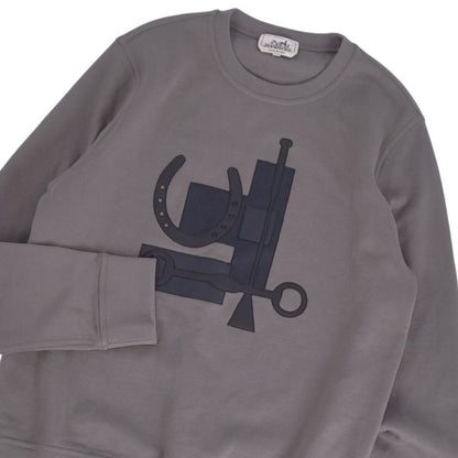 Hermes Sweatshirt Lamb Leather Long Sleeve