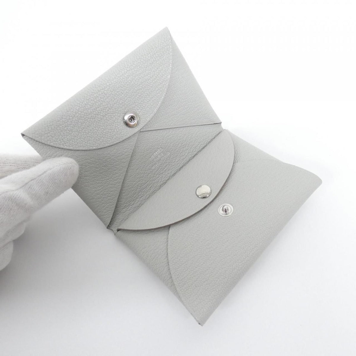 Hermes Calvi Duo Coin Case — view 2
