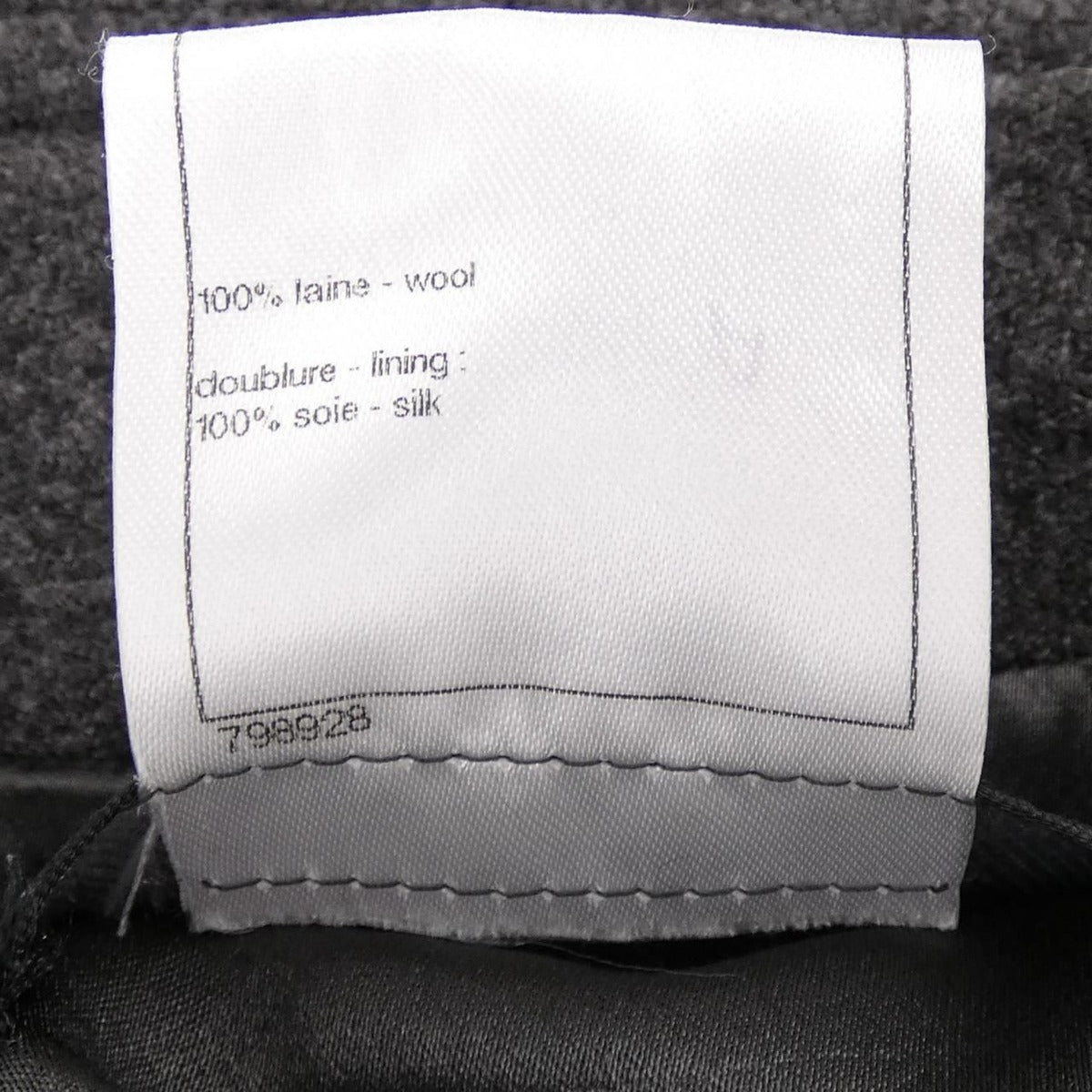 Chanel Coat Gray 42 — view 3