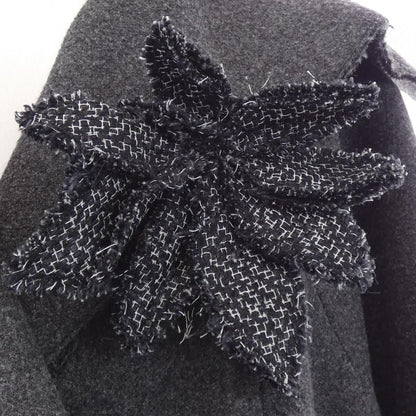 Chanel Coat Gray 42 — view 7