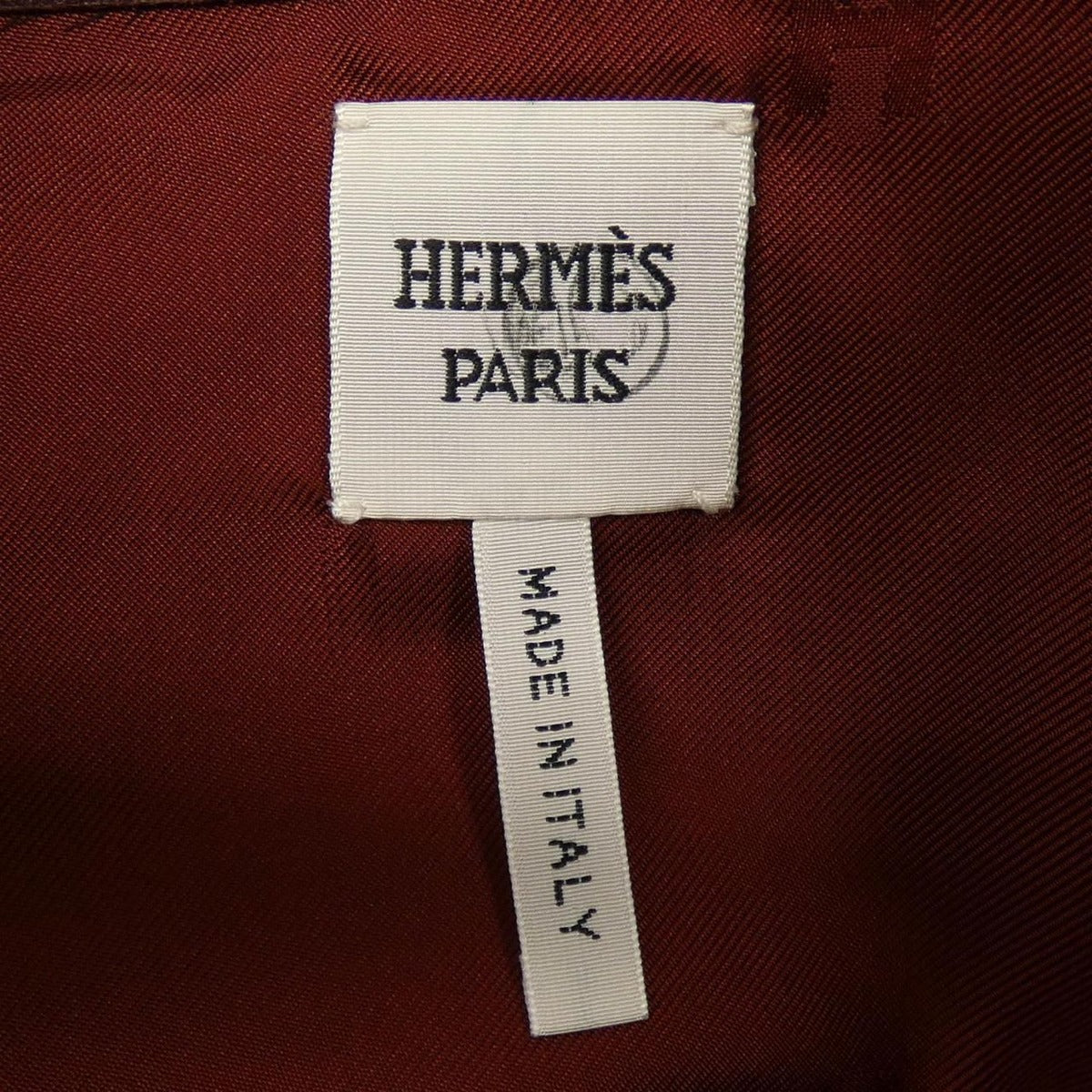 Hermes Skirt Leather Brown — view 4