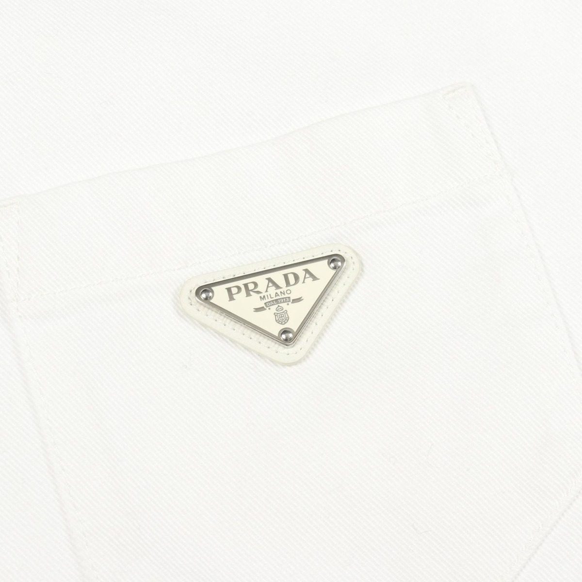 Prada Cotton Shirt White — view 10