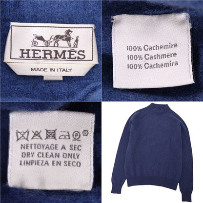 Hermes Knit Sweater High Neck Long Sleeves Long Sleeves
