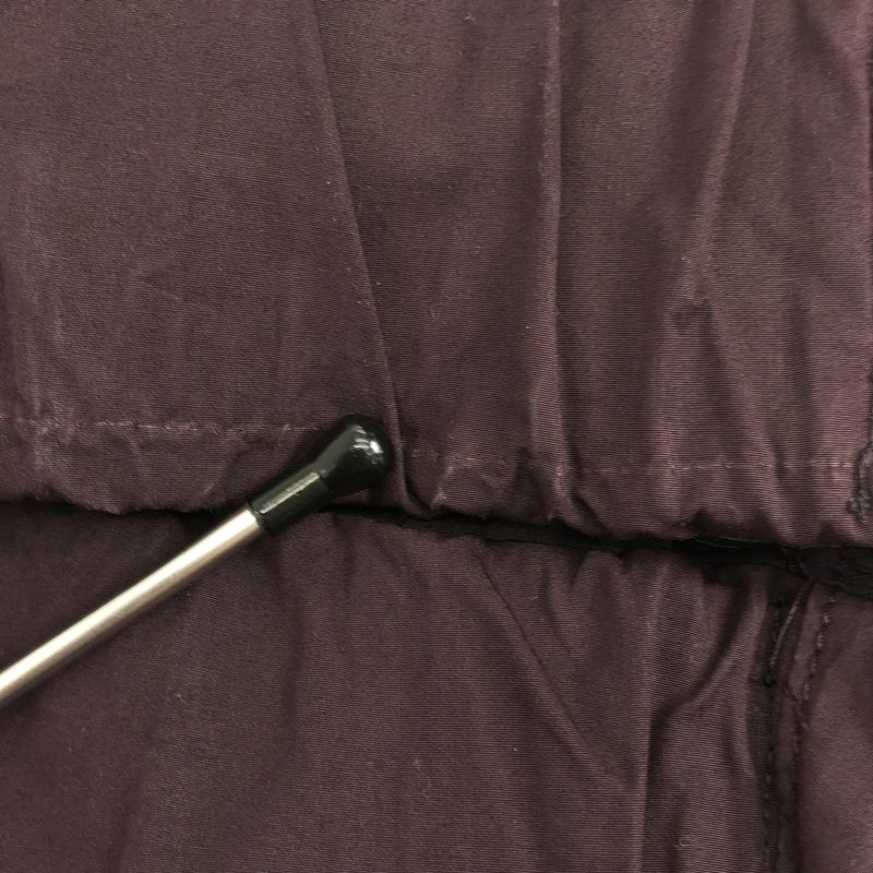 Bottega Veneta Cotton High Waist Drawstring Pants - 44 - Bordeaux - Men's