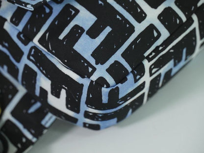 Authentic Fendi Zucca Bucket Joshua Vidas Collaboration 2WAY Shoulder Bag Belt