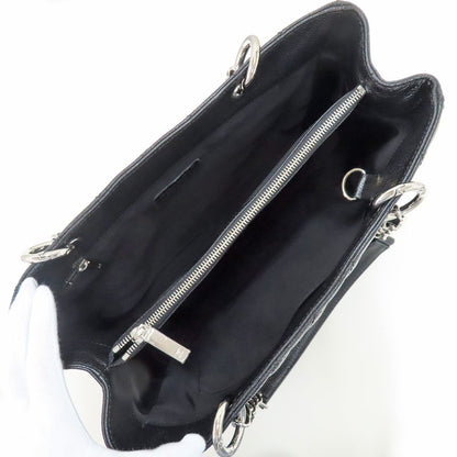Chanel GST Tote A50995 Shoulder Bag Black Caviar Skin Svhardware 11th