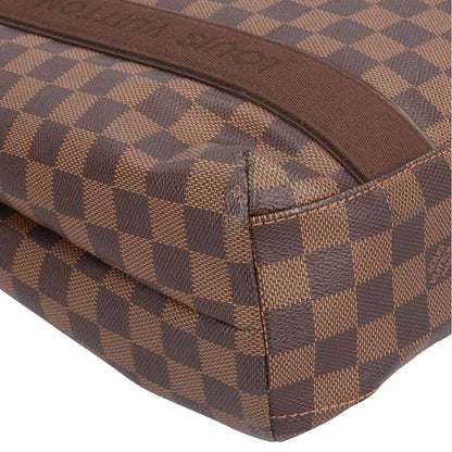 Louis Vuitton Cabas Bobol Damier Tote Bag Damier Canvas N52006 Brown Ladies