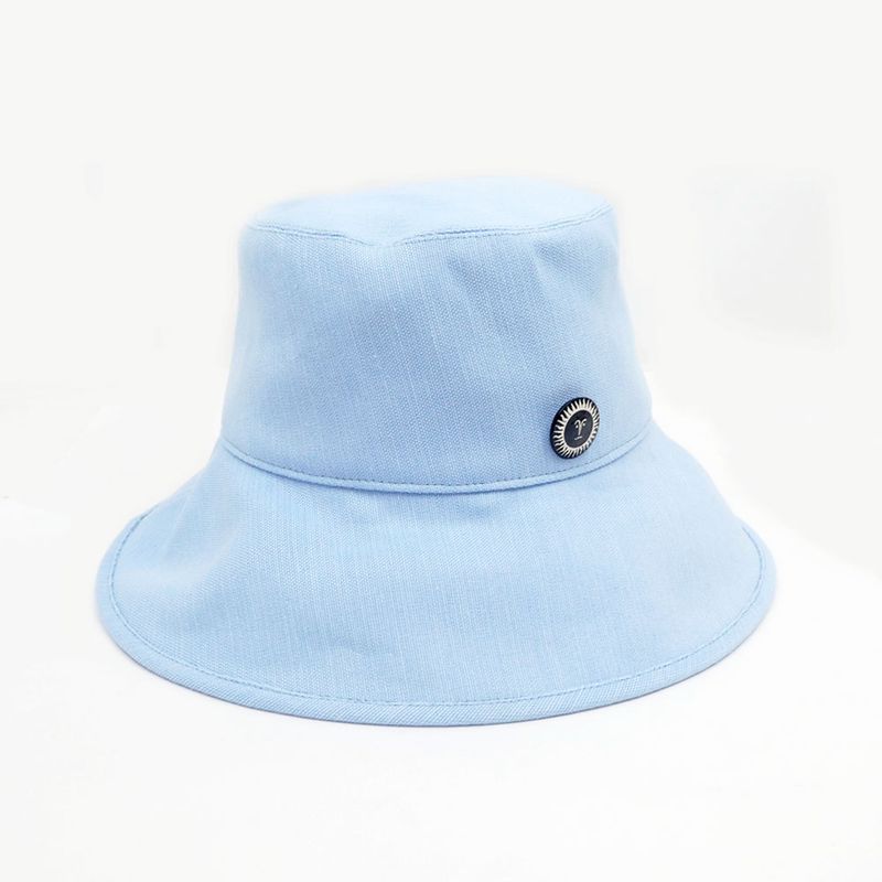 Hermes Hat Frog Hat Light Blue - Light Blue Size 57 Apparel Accessories