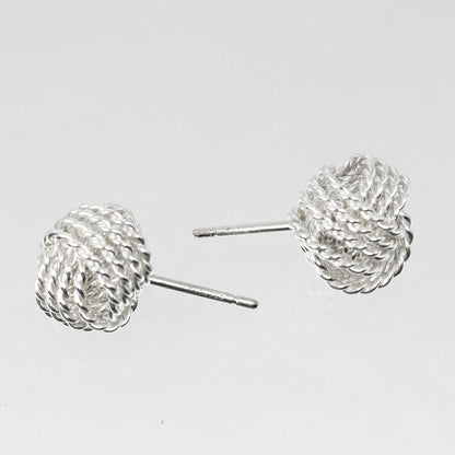 Tiffany & Co Somerset Twisted Knot 925 Silver Ladies 2.75g Earrings