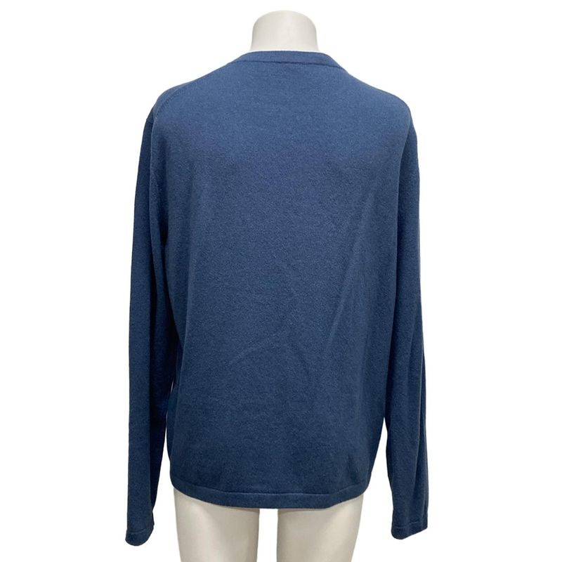 Dior/christian Dior Long Sleeve Cut And Sewn Size M Men's - 513m660a3001 Blue