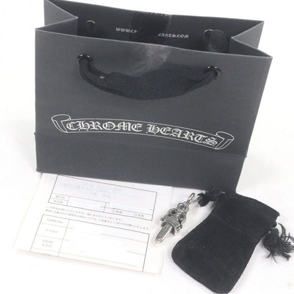 Chrome Hearts Double Dagger Necklace Charm Pendant Silver — view 2