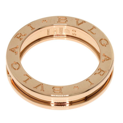 Bvlgari B-zero1 Bee Zero One 1 Band #50 Ring / Rings 18K Pink Gold Ladies