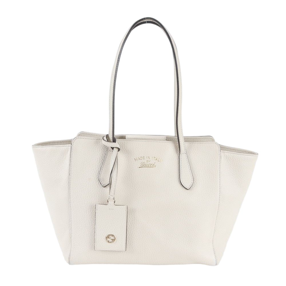 Gucci Swing Leather Tote Shoulder Hand