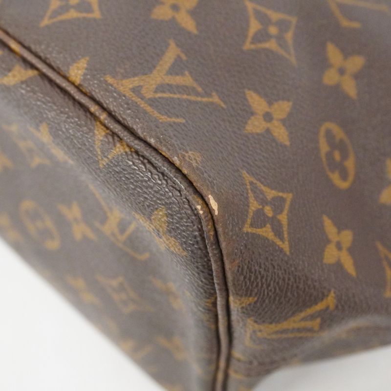 Louis Vuitton Tote Bag Monogram Neverfull MM M40156 Brown Ladies